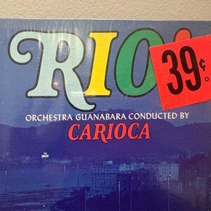 Vintage "Rio" Orchestra Guanabara Conducted by Carioca Vinyl Record Album